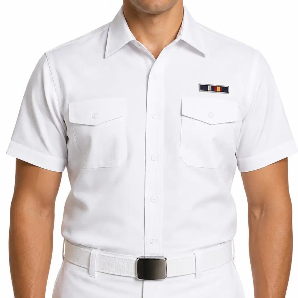 Camisa Masculina Branca Praça