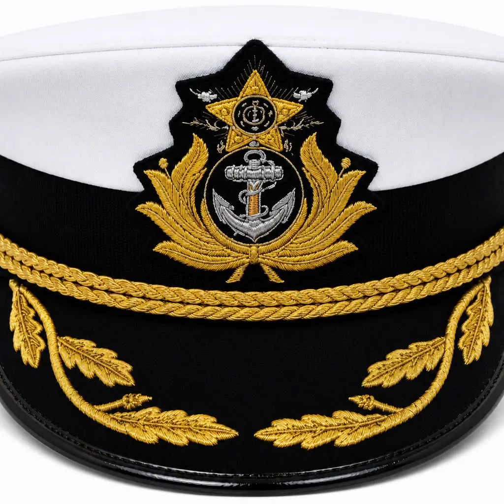 Quepe Masculino Oficial Superior Marinha do Brasil
