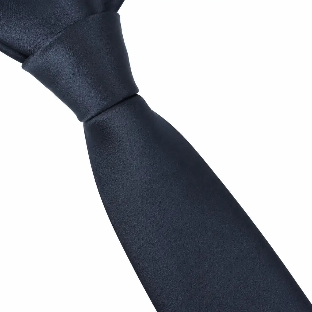 Gravata Masculina Preta Vertical