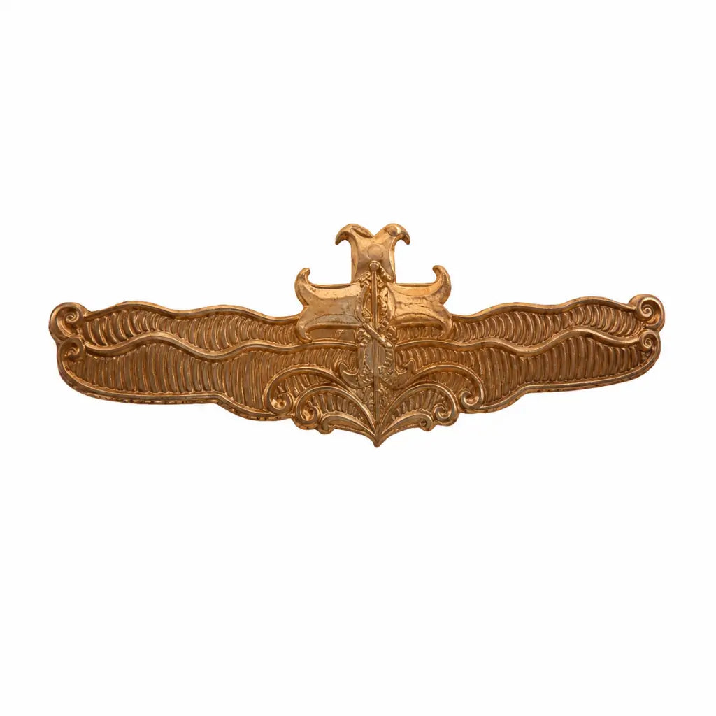Breve Metal Dourado Aperf Saude Marinha do Brasil