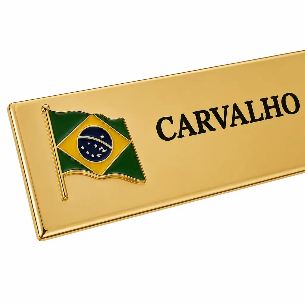 Plaqueta Identificação Marinha
