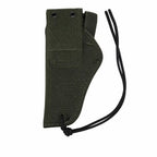 Coldre de cintura nylon VO padrão Marinha verde-oliva com cordão preto e aberturas