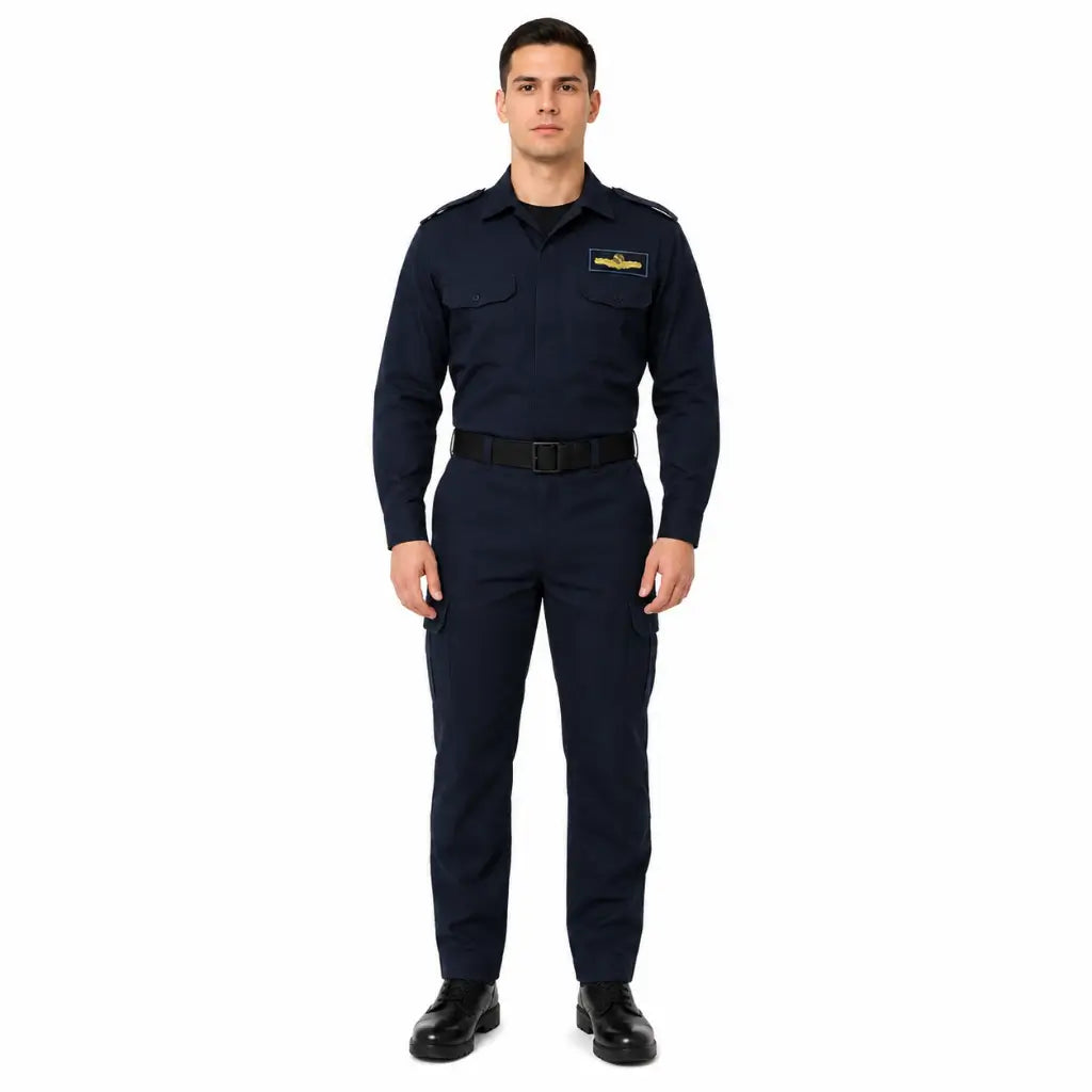 Breve Mb  Bordado Azul Aperf Engenharia Marinha do Brasil
