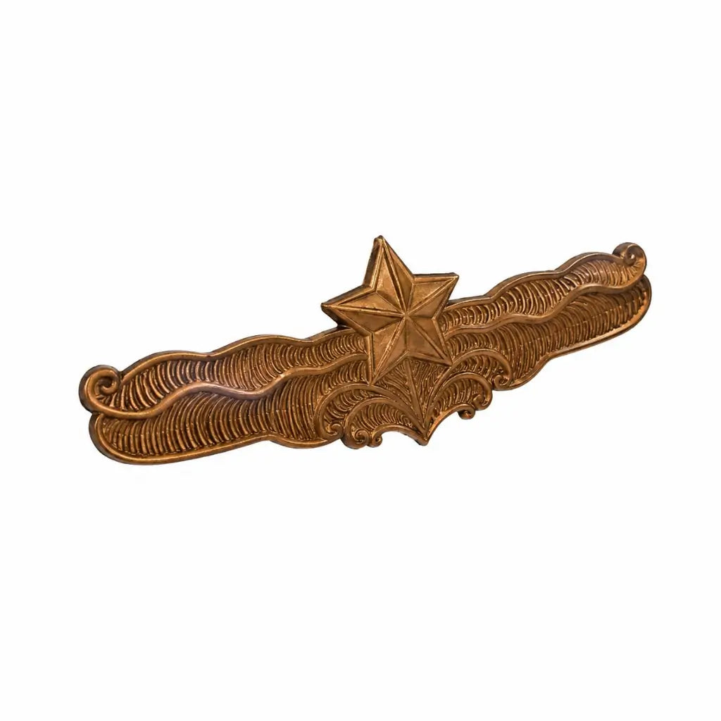Breve Metal Dourado Aperf Quadro Técnico Marinha do Brasil