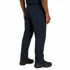 Calça Operativo Op3 Pa Premium azul-marinho cargo com bolso lateral flap direito vista de costas