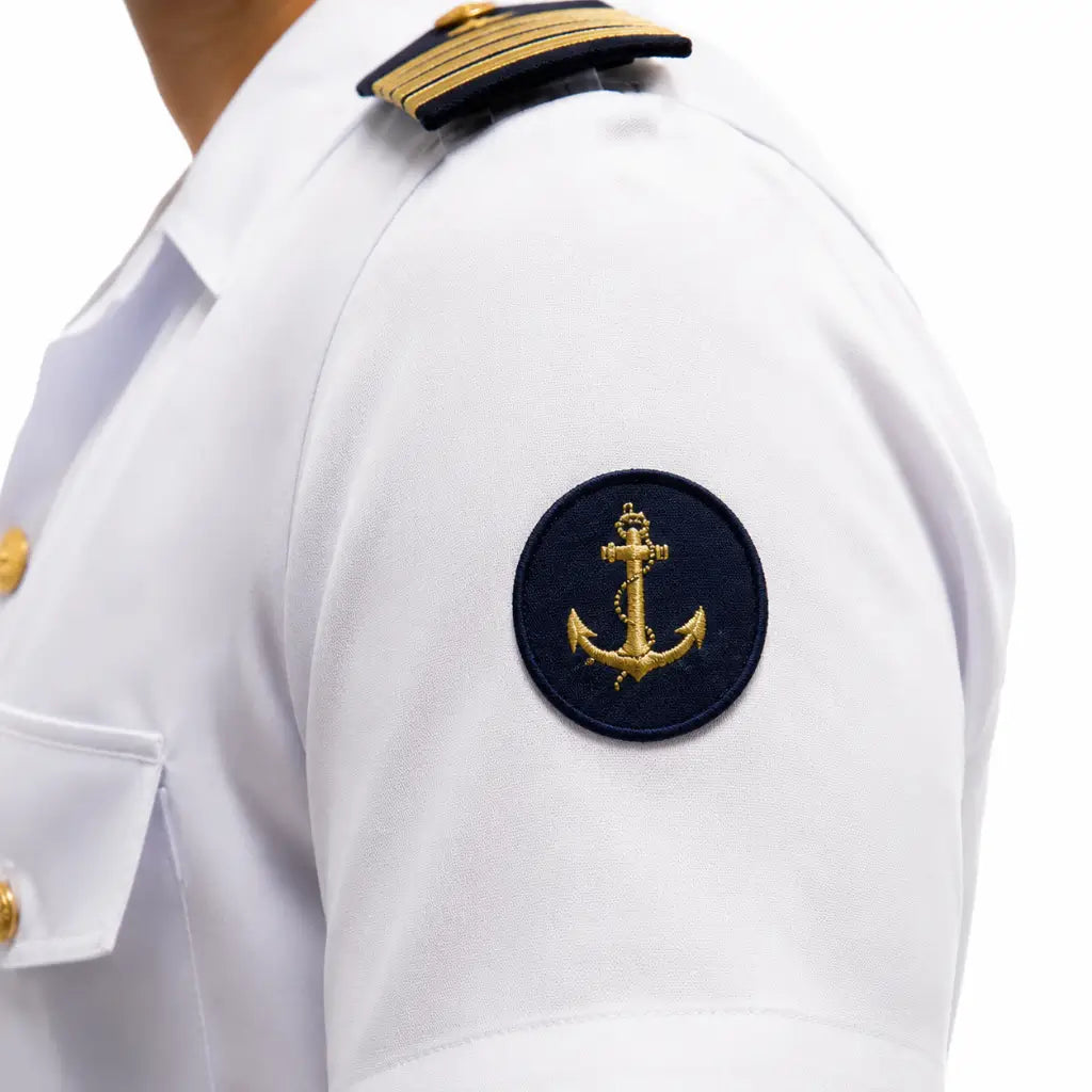 Insígnia De Punho Jaquetão Oficial Marinha