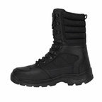 Coturno Militar Azimute Preto par de botas pretas cano acolchoado com cadarços e sola emborrachada