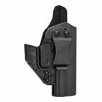 Belica coldre velado Beretta APX destro preto de plástico, presilha lateral ajustável e parafusos frontais
