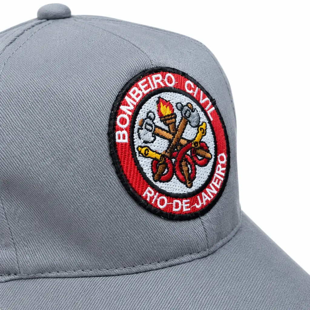Boné Bombeiro Civil Cinza