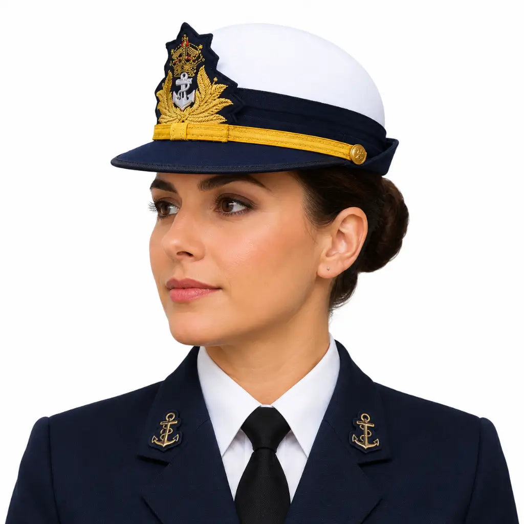 Quepe Feminino Oficial Marinha Marinha do Brasil