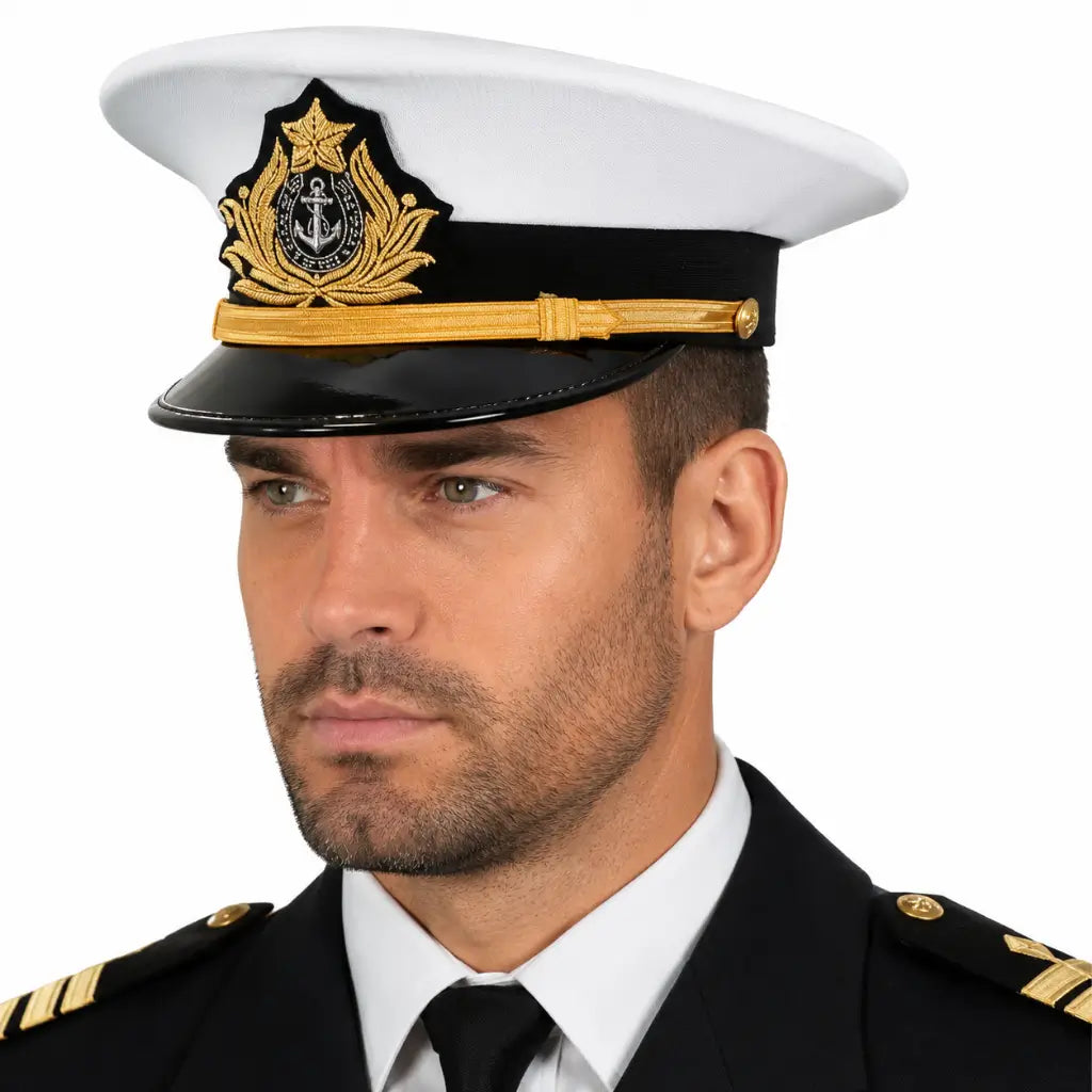 Quepe Emblema  Sub Oficial Masculino Importado Marinha do Brasil