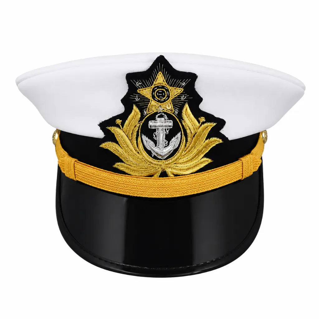 Quepe Masculino Oficial Marinha do Brasil