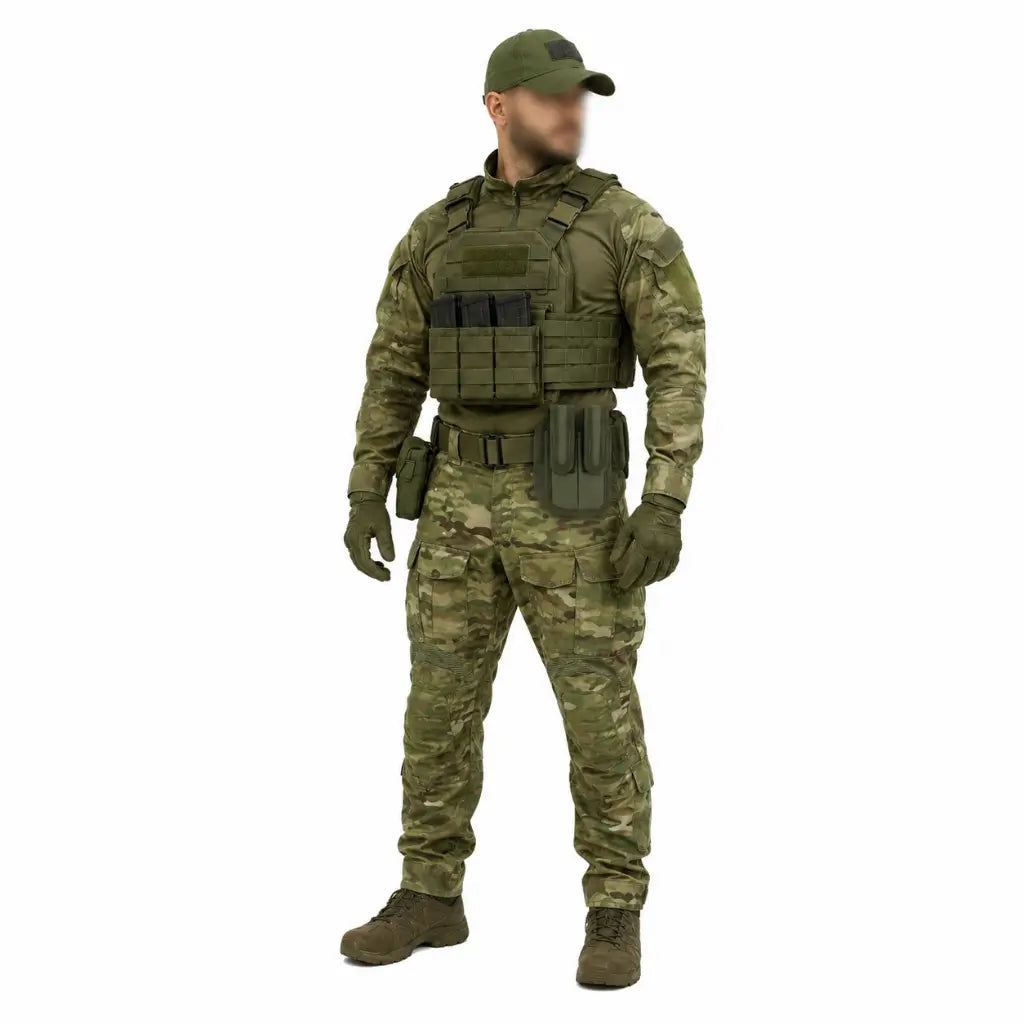 Porta Carreg Pistola Nylon Vo Duplo (Velcro)
