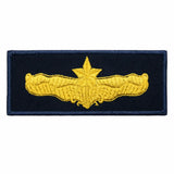 Breve Mb  Bordado Azul Aperf Quadro Técnico Marinha do Brasil