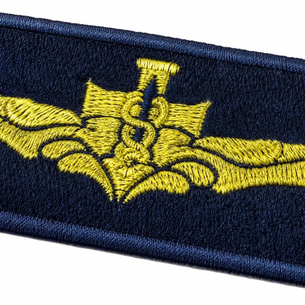Breve Mb  Bordado Azul Aperf Saúde Marinha do Brasil