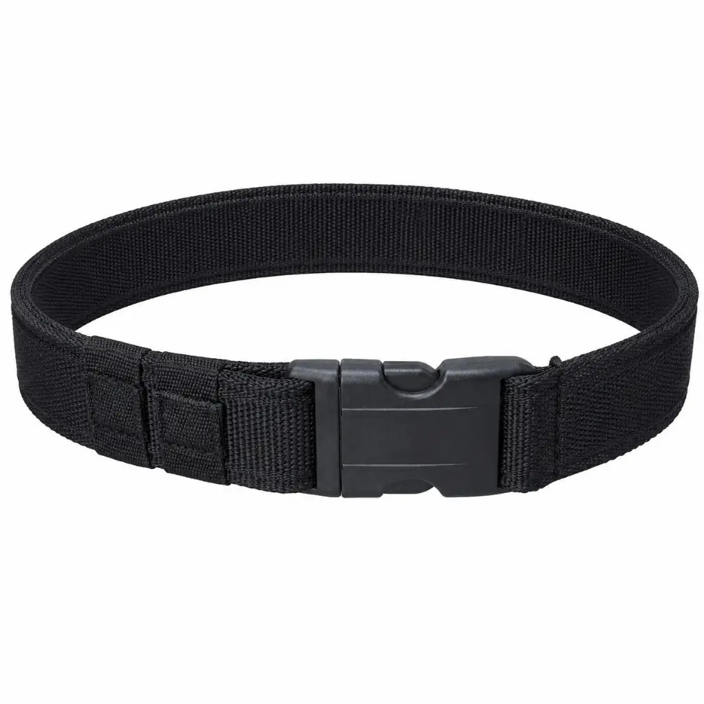 Cinto Tático Na Preto Liso preto liso utilitário com fivela de plástico