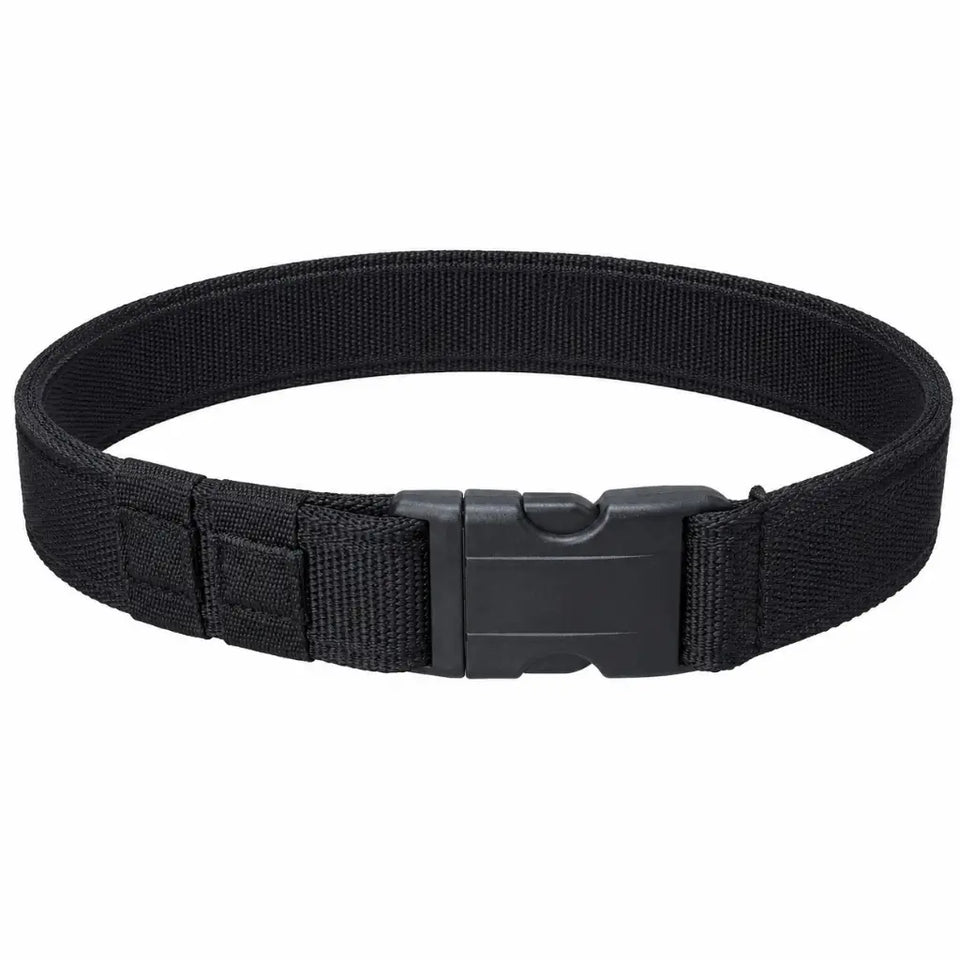 Cinto Tático Na Preto Liso preto liso utilitário com fivela de plástico