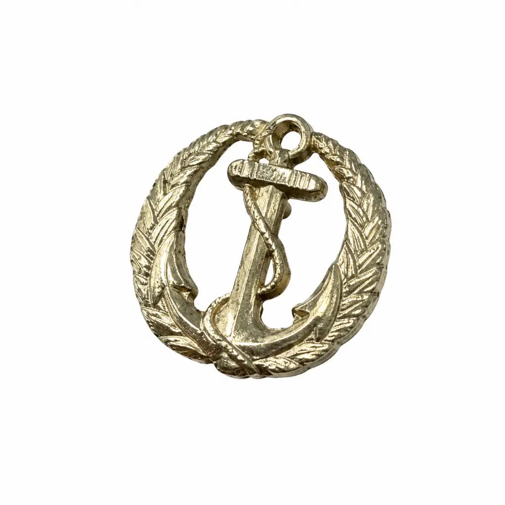 Breve Metal Dourado Egn C-Sup Marinha do Brasil