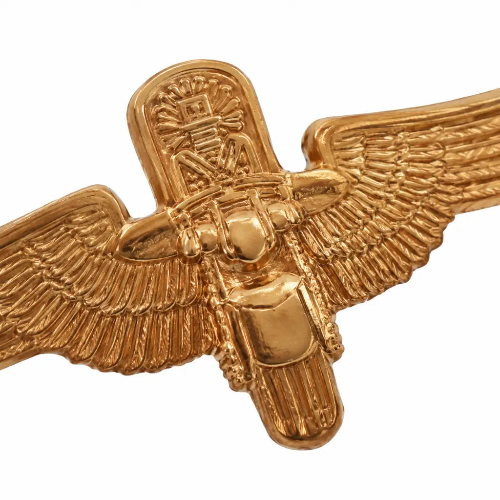 Breve Metal Dourado Batedor Naval Marinha do Brasil