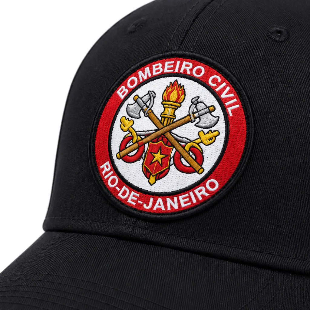 Boné Bombeiro Civil Preto