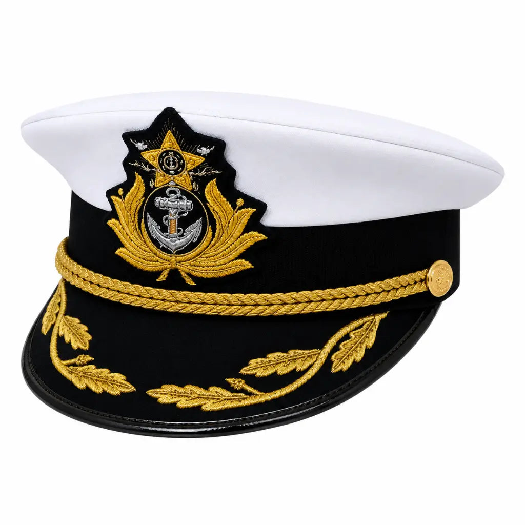 Quepe Masculino Oficial Superior Marinha do Brasil