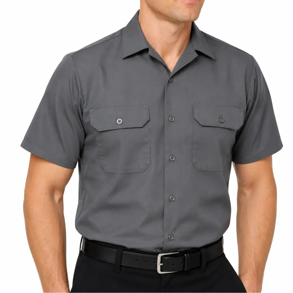 Camisa Marinha Cinza