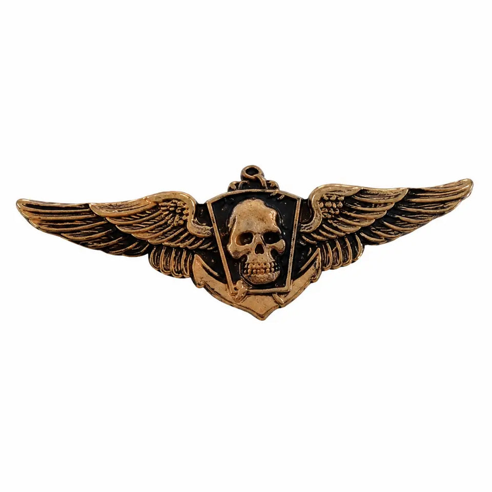 Breve Metal Dourado Comanf Marinha do Brasil