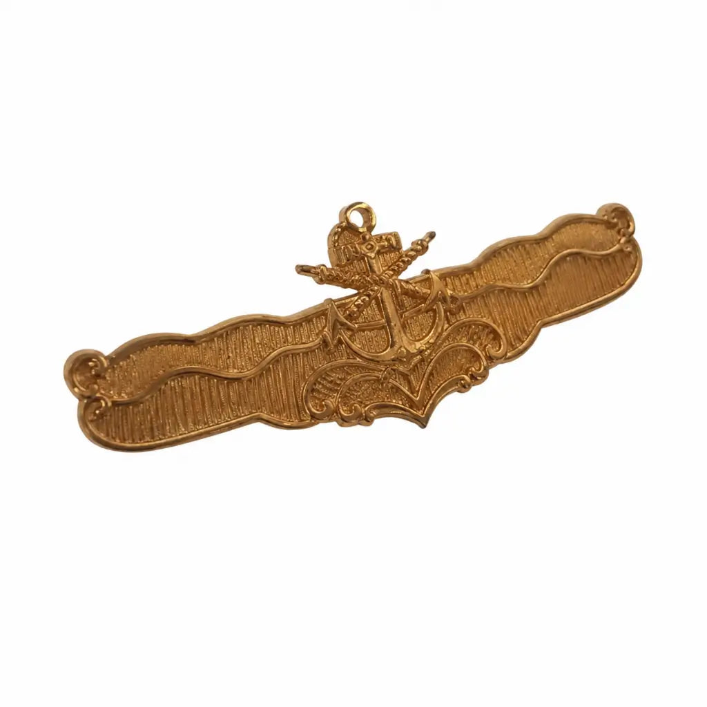 Breve Metal Dourado Aperf Fuzileiro Marinha do Brasil