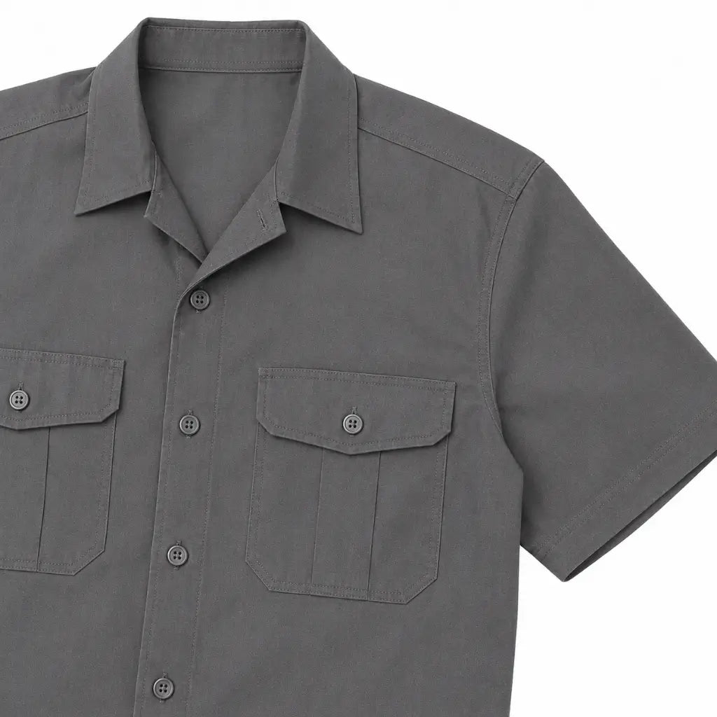 Camisa Marinha Cinza