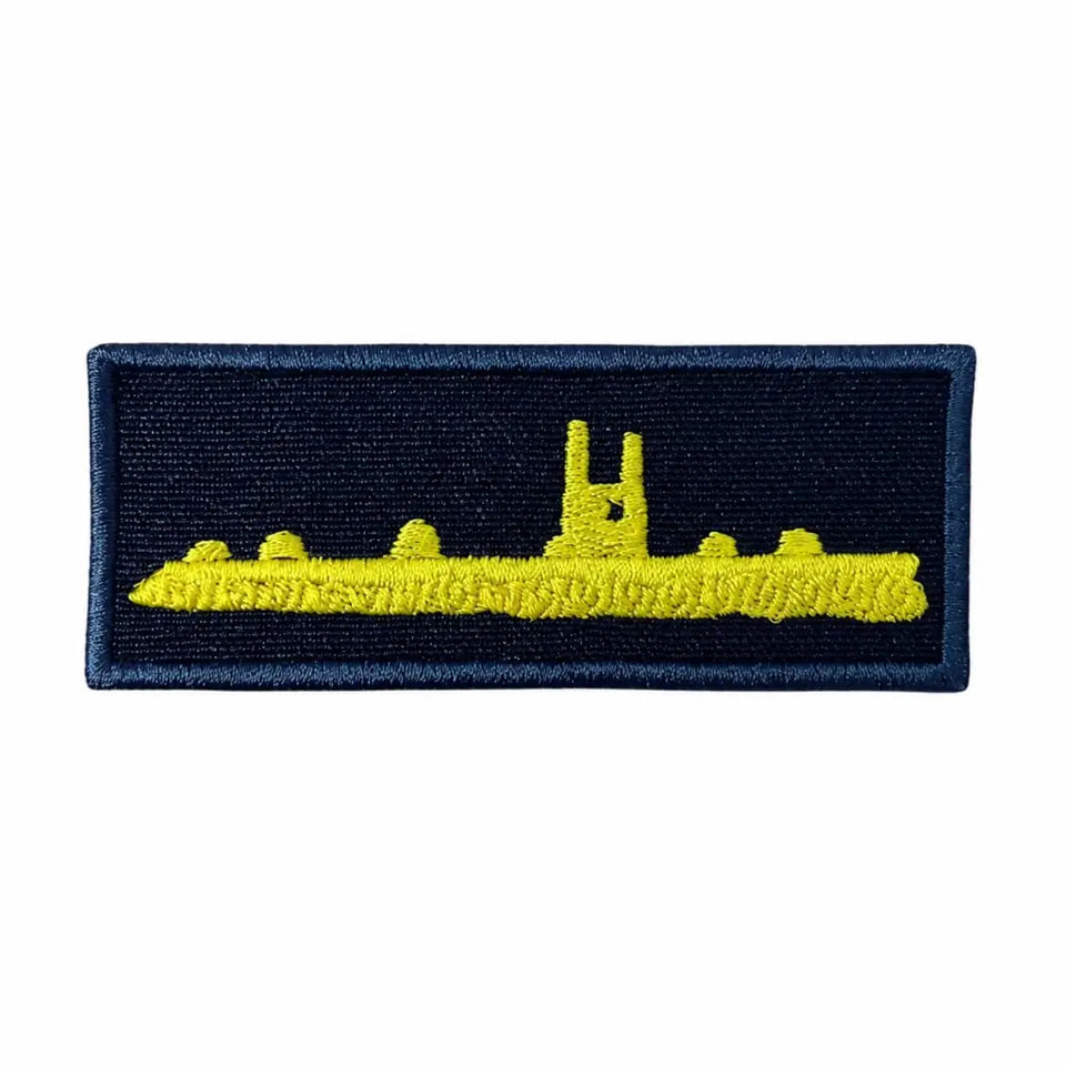 Breve Mb  Bordado Azul Submarinista Marinha do Brasil