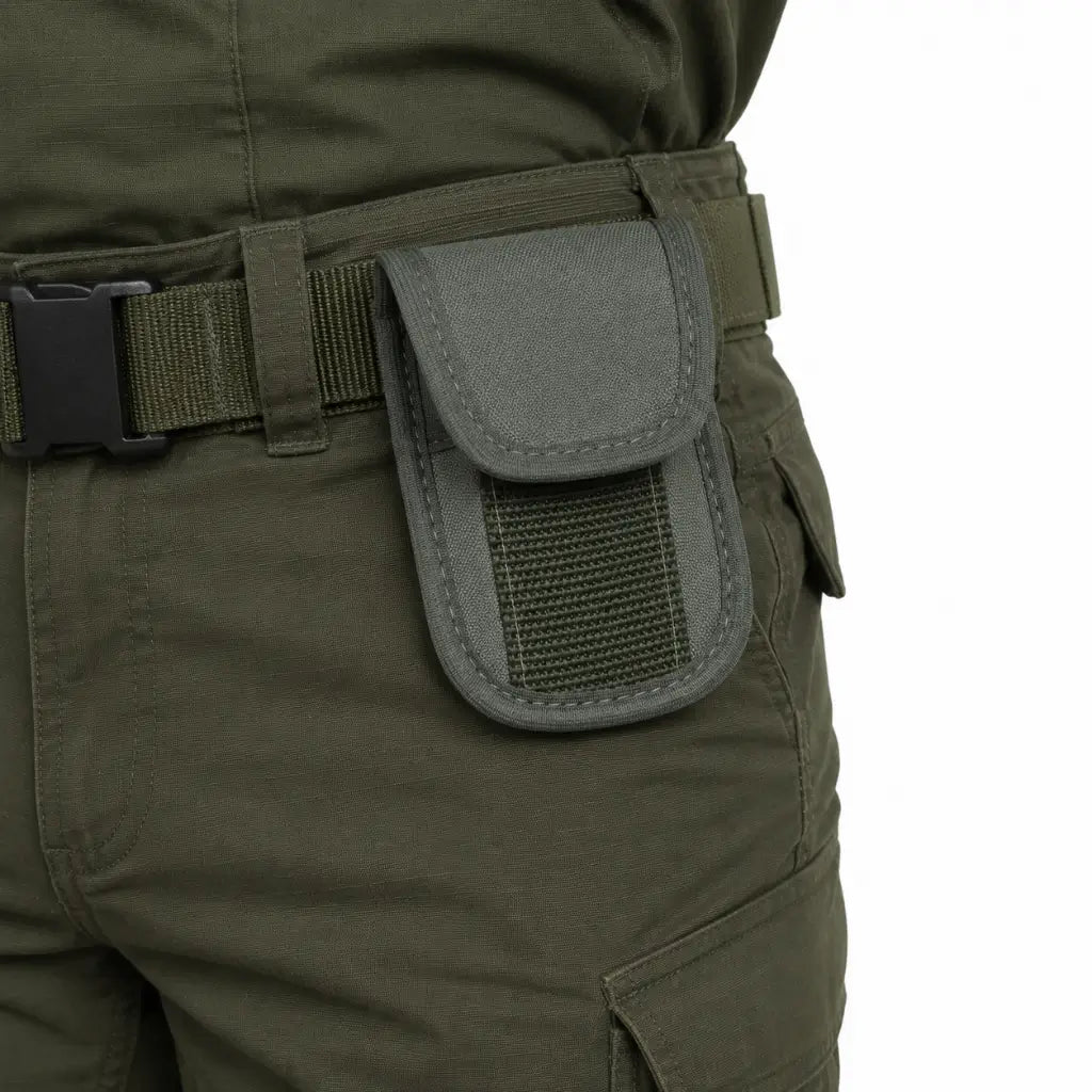 Porta Algema Nylon Verde Envelope