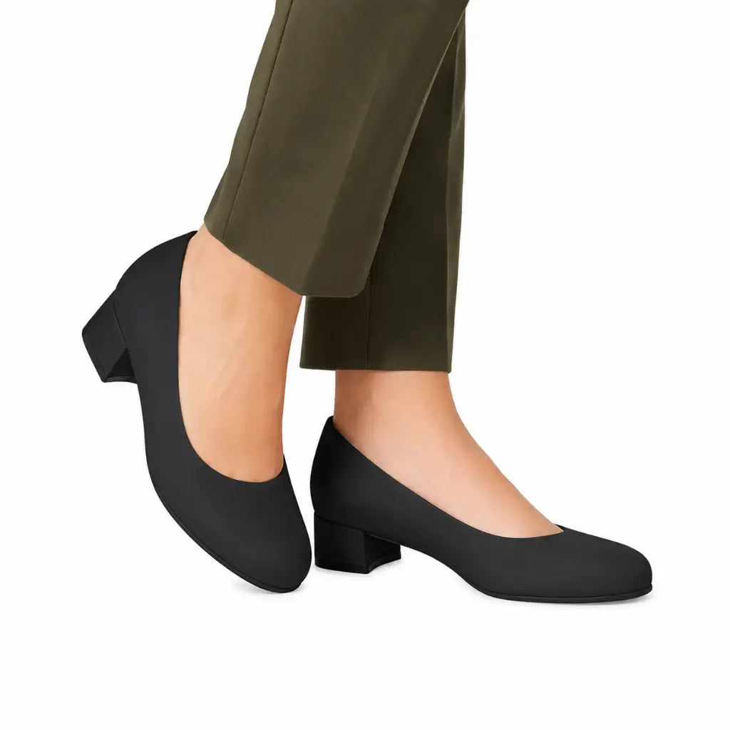Scarpin Preto Baixo Piccadilly