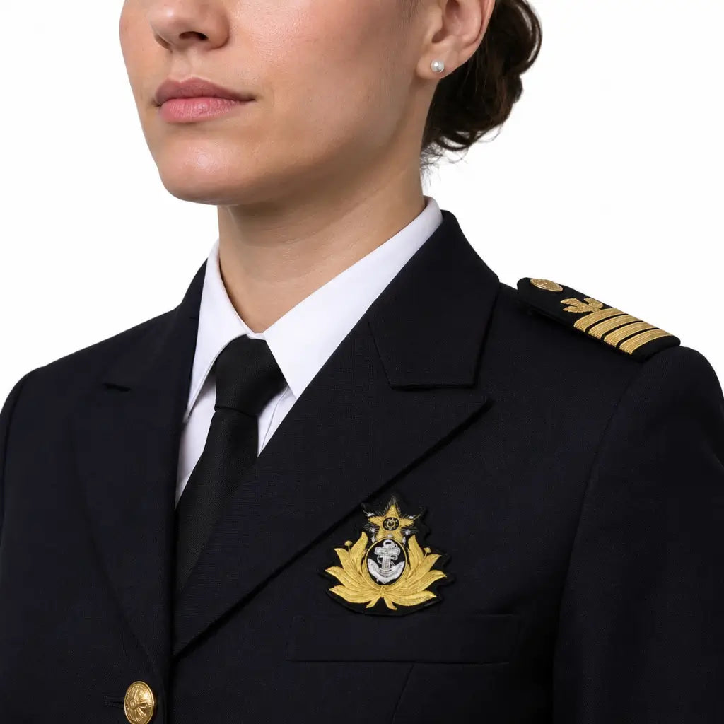 Emblema Quepe Oficial Feminino Importado
