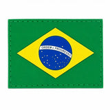Bandeira Do Brasil Emborrachada Colorida