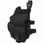 Bornal Preto Grande Bolso Duplo Externo preto, dois bolsos frontais e zíper superior