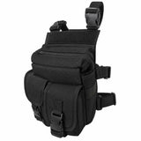 Bornal Preto Grande Bolso Duplo Externo