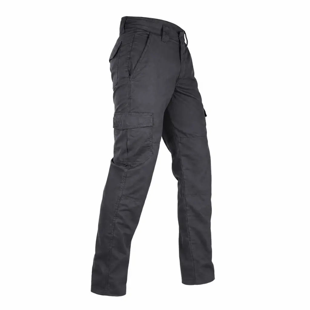 Calça Tática Poly Preta Safo cargo preta com bolsos e cintura ajustável