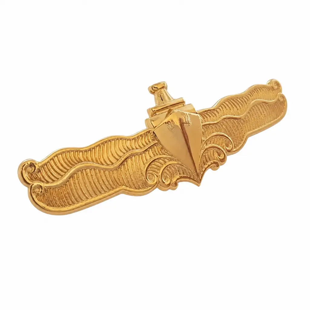 Breve Metal Dourado Superficie Marinha do Brasil