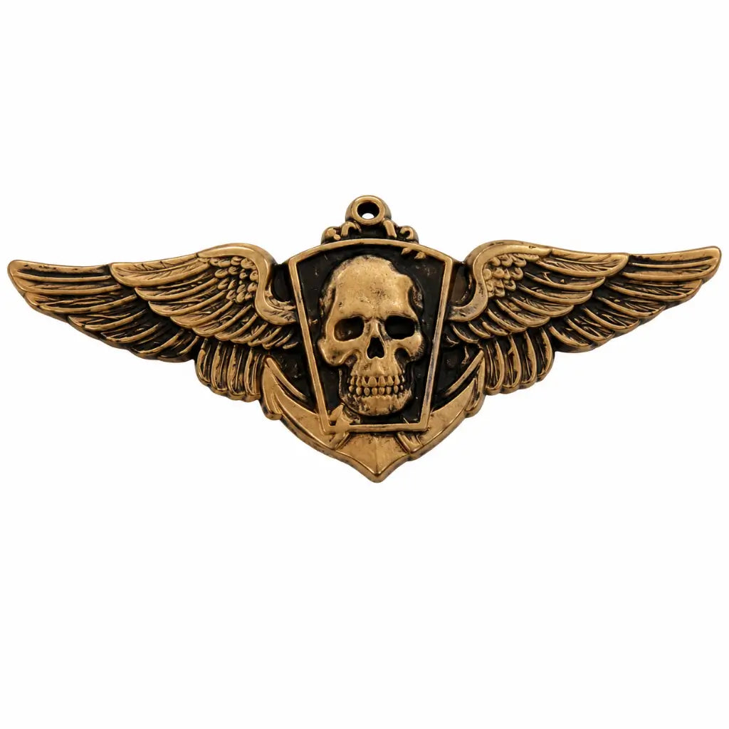 Breve Metal Dourado Comanf Marinha do Brasil
