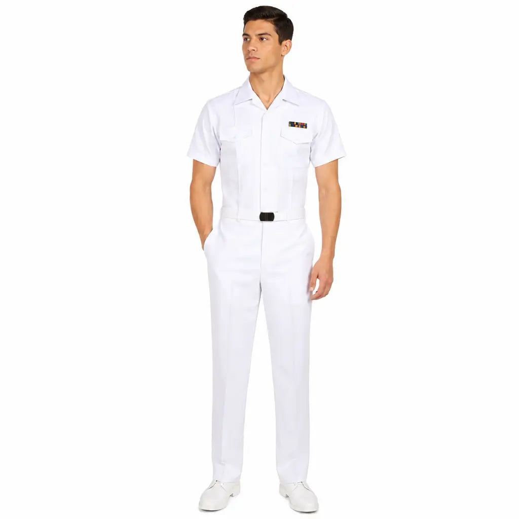 Camisa Masculina Branca Praça