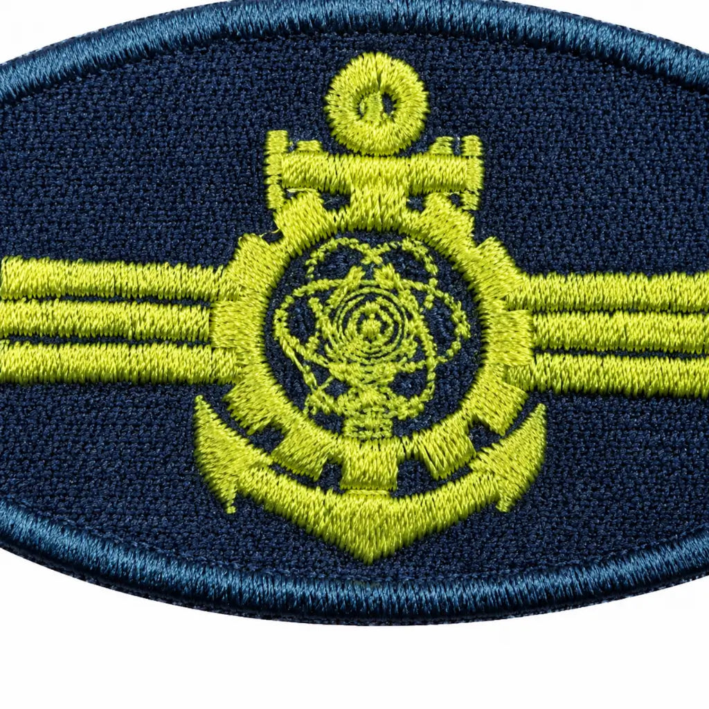 Breve Mb  Bordado Azul C-Qte Marinha do Brasil