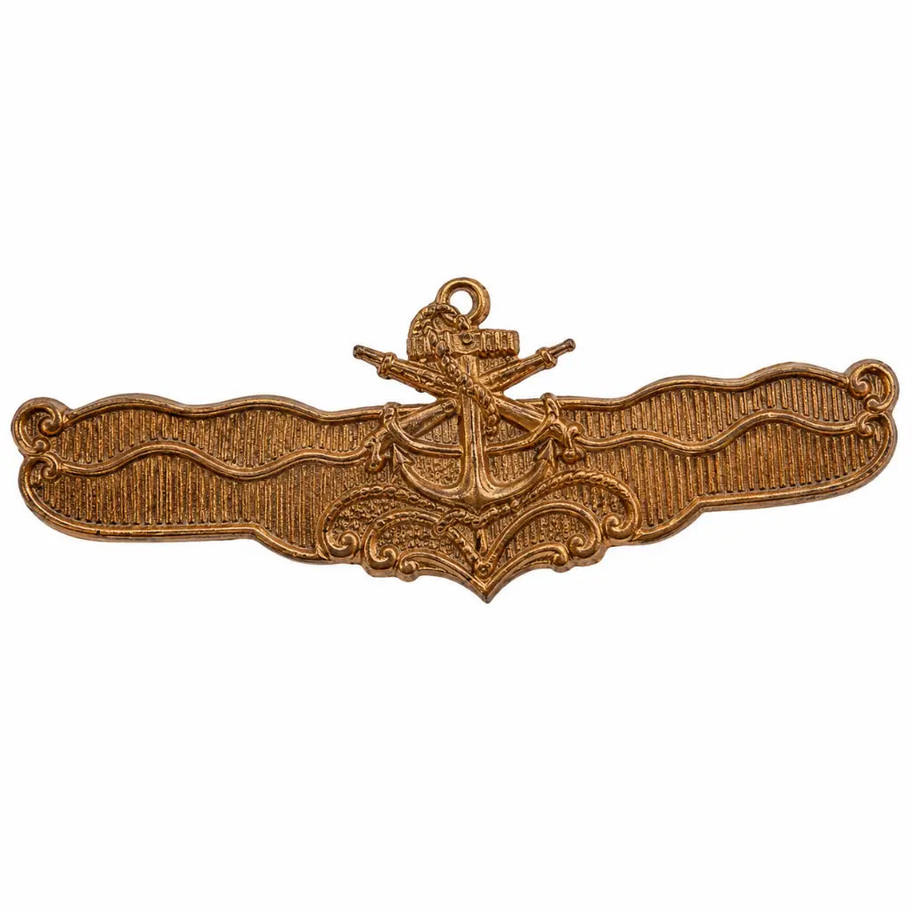 Breve Metal Dourado Aperf Fuzileiro Marinha do Brasil