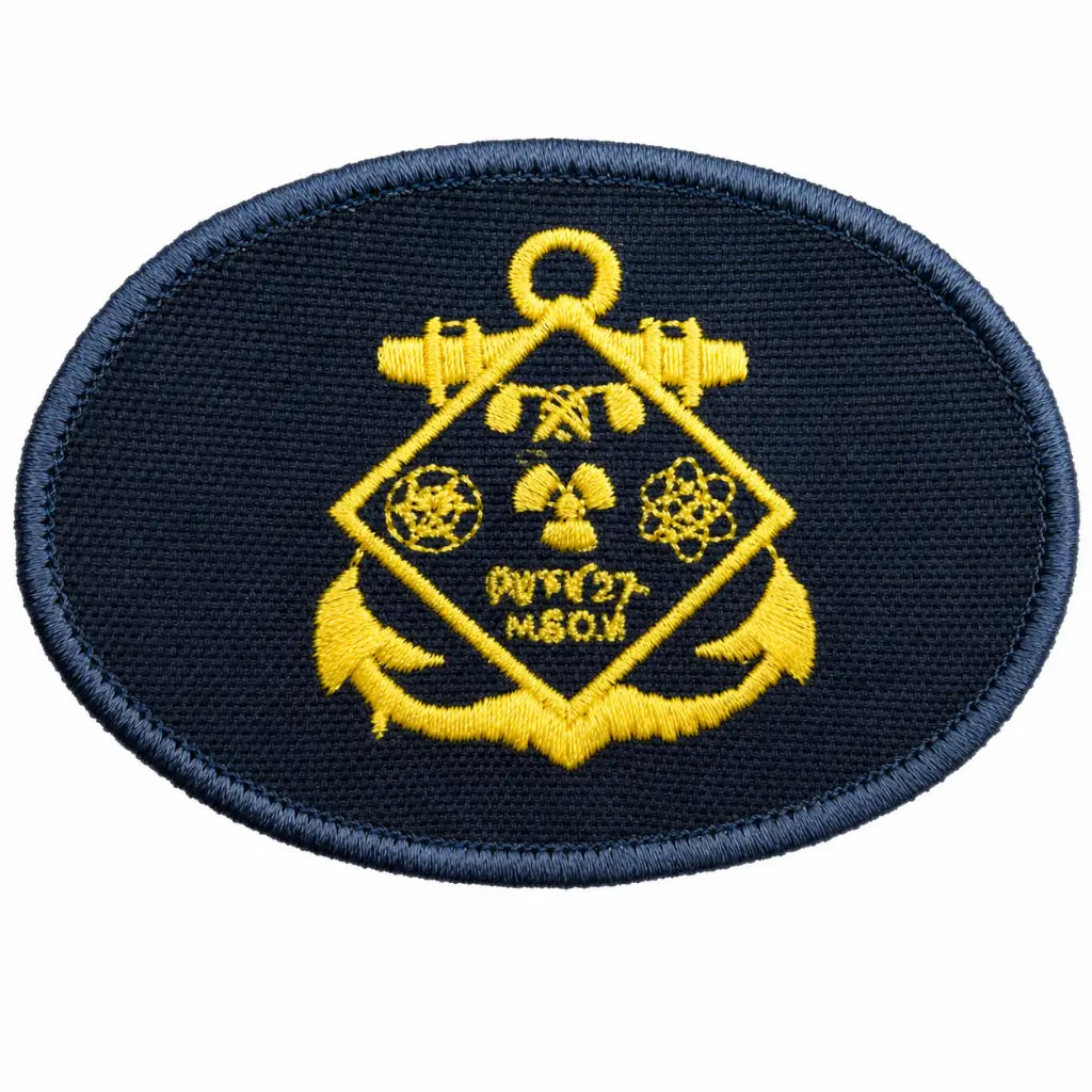 Breve Mb  Bordado Azul Nbqr Marinha do Brasil