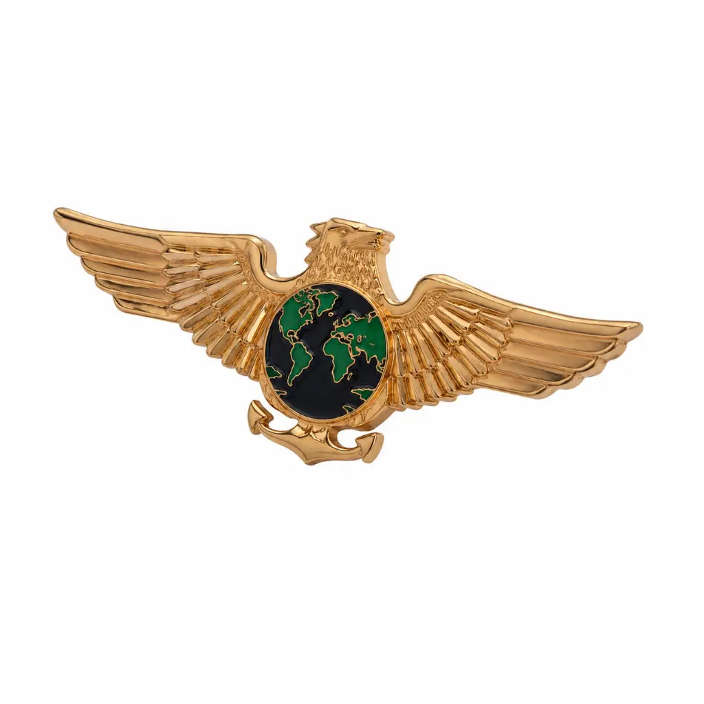 Breve Metal Dourado Seg.Embaixada Marinha do Brasil