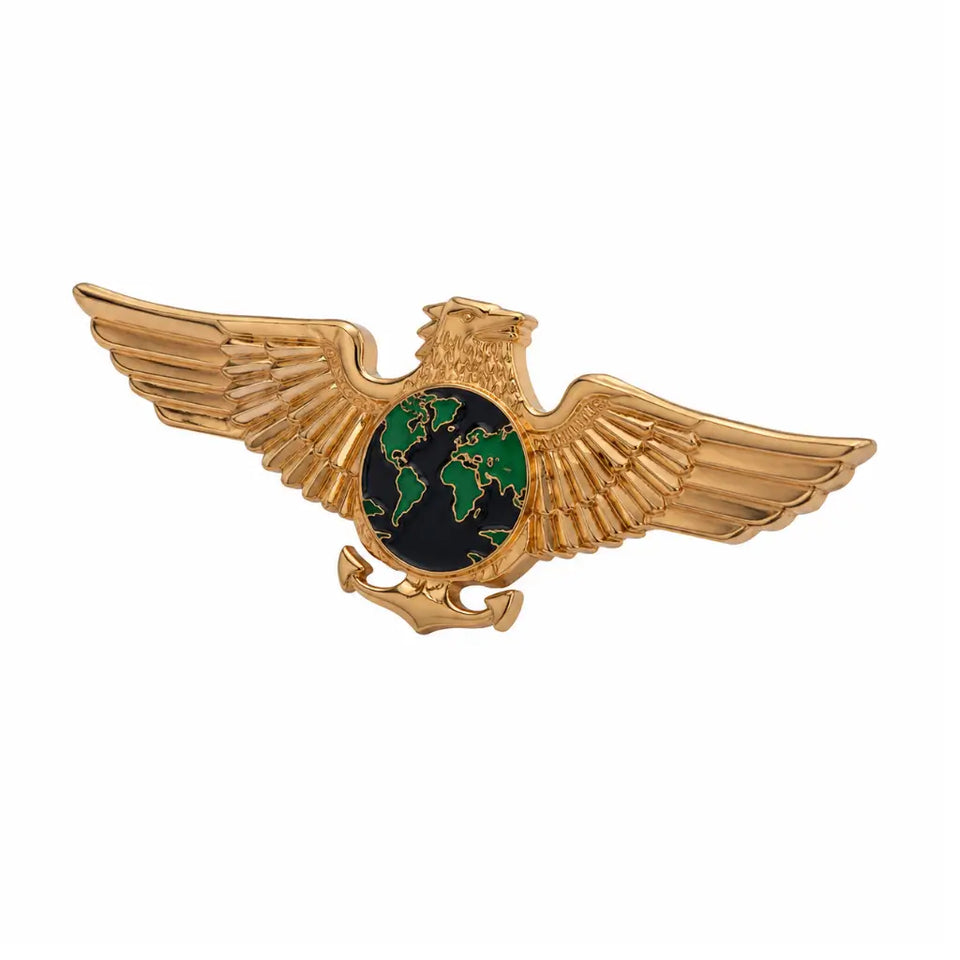Breve Metal Dourado Seg.Embaixada Marinha do Brasil