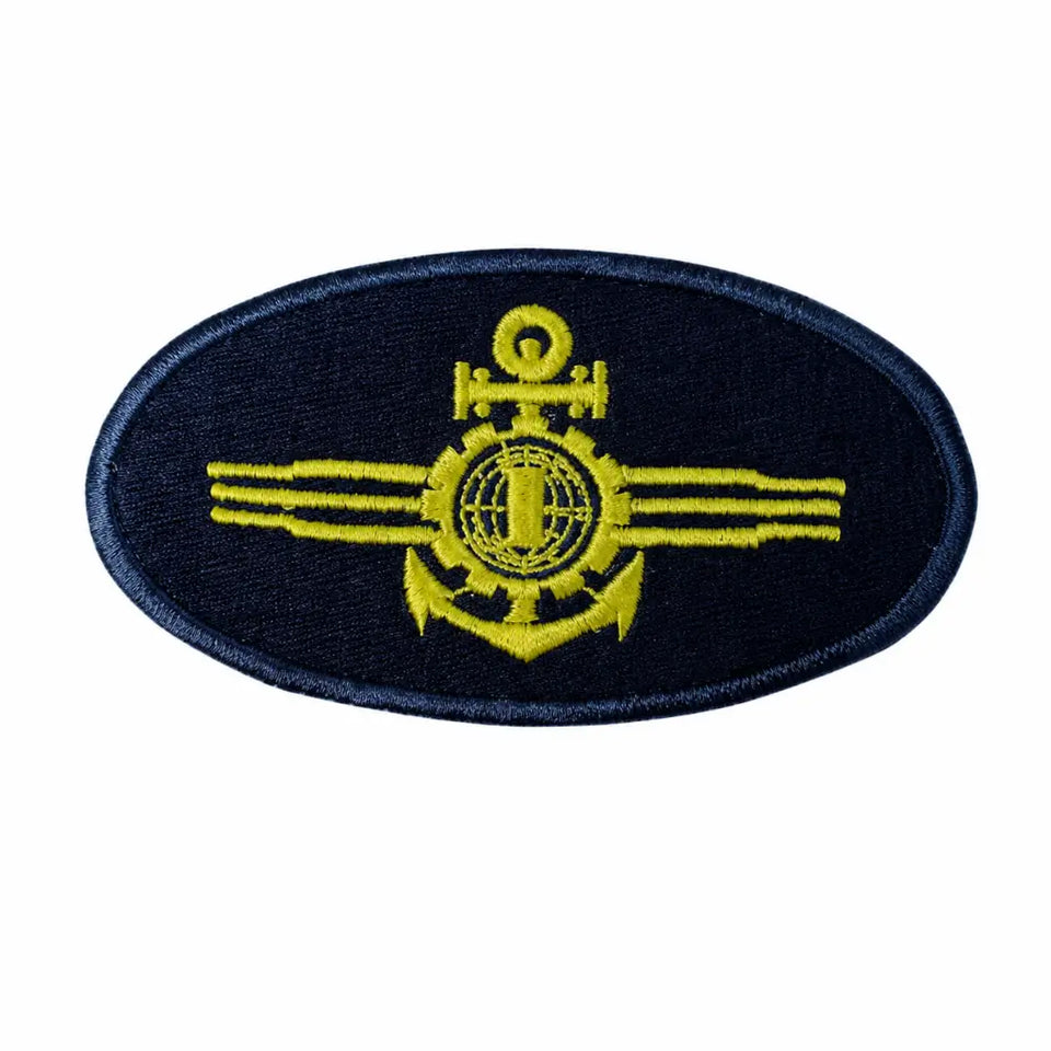 Breve Mb  Bordado Azul Técnico Ensino Marinha do Brasil