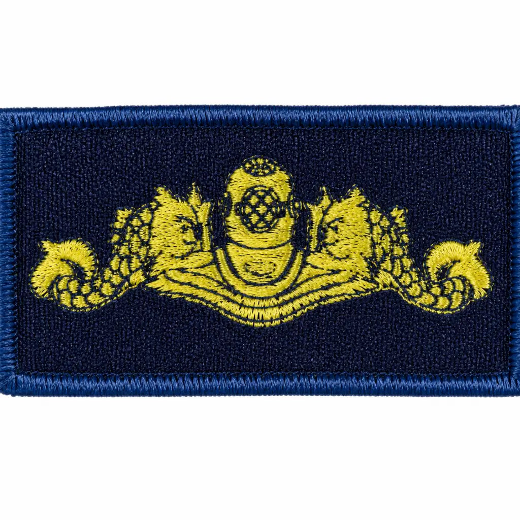 Breve Mb  Bordado Azul Escafandrista Marinha do Brasil