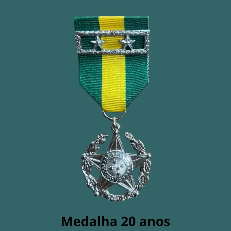 Medalha De 20 Anos Tempo