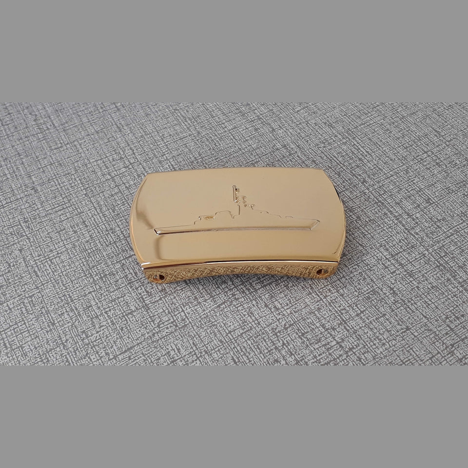 FIVELA LATÃO DOURADA CORVETA - Expresso Militar