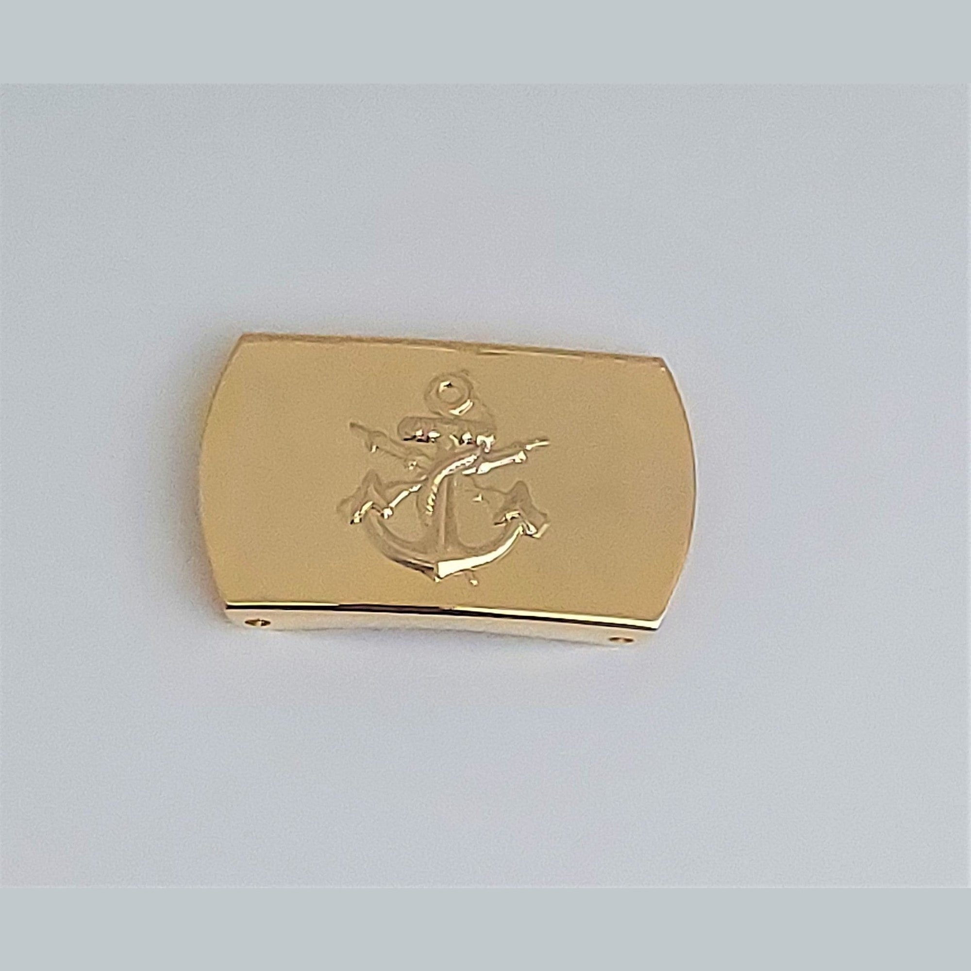 FIVELA LATÃO DOURADA FUZILEIRO NAVAL - Expresso Militar